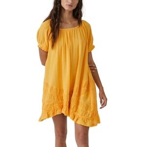 Free People So Scenic Mini Ruched Dress